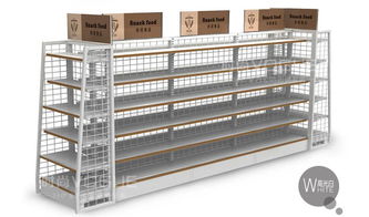 供應(yīng)全家便利店貨架 網(wǎng)背板零食架小超市精品店單面貨架